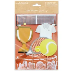 SCRAPCOOKING Cake Topper Tennis Sale