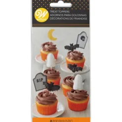 WILTON Cake Toppers Halloween (x8) Best