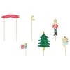 PARTYDECO Cake Toppers Noël Casse-Noisette (x6) Sale