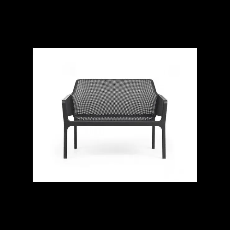 NARDI Canapé en Résine Anthracite Net Bench New