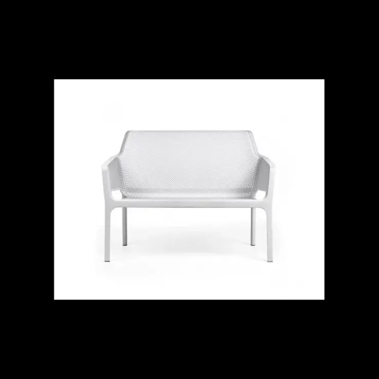 NARDI Canapé en Résine Blanc Net Bench Discount