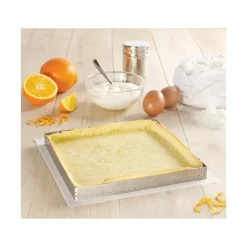 DE BUYER Carré perforé L. 20 cm de L'école Valrhona par Best
