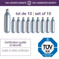 MASTRAD Cartouche N2O pour Siphon 8g (x10) Best
