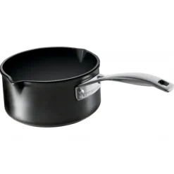 LE CREUSET Casserole 2 becs verseurs 16 cm Anti-Adhérente Les Forgées