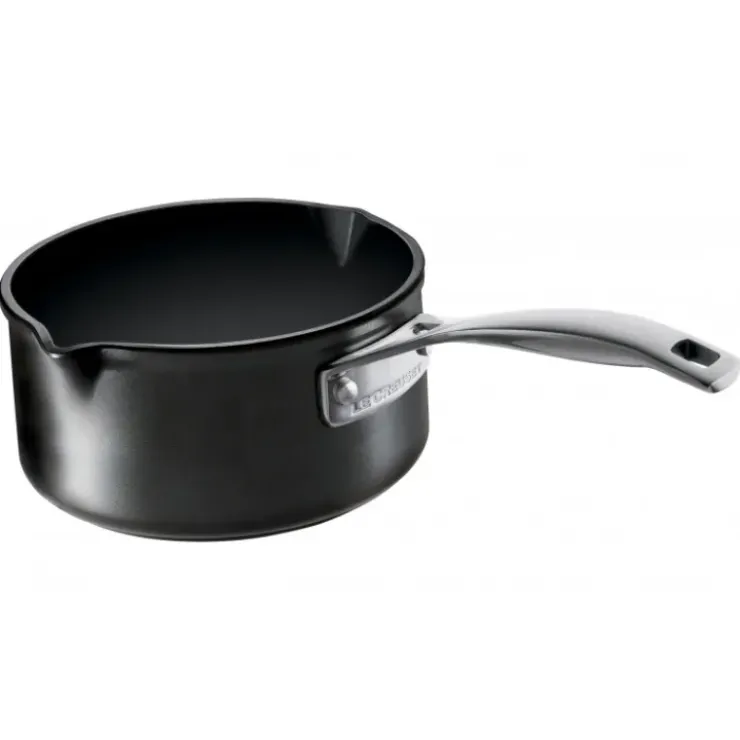 LE CREUSET Casserole 2 becs verseurs 16 cm Anti-Adhérente Les Forgées