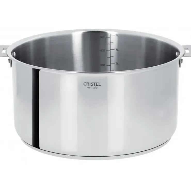 CRISTEL Casserole Casteline Ø 20 cm Manche Amovible Inox Sale