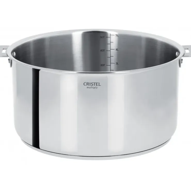 CRISTEL Casserole Casteline Ø 14 cm Manche Amovible Inox Best
