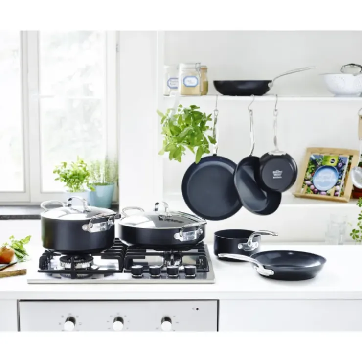 GREENPAN Casserole Céramique Ø 20 cm, 3.1L, collection BARCELONA PRO ™ Hot