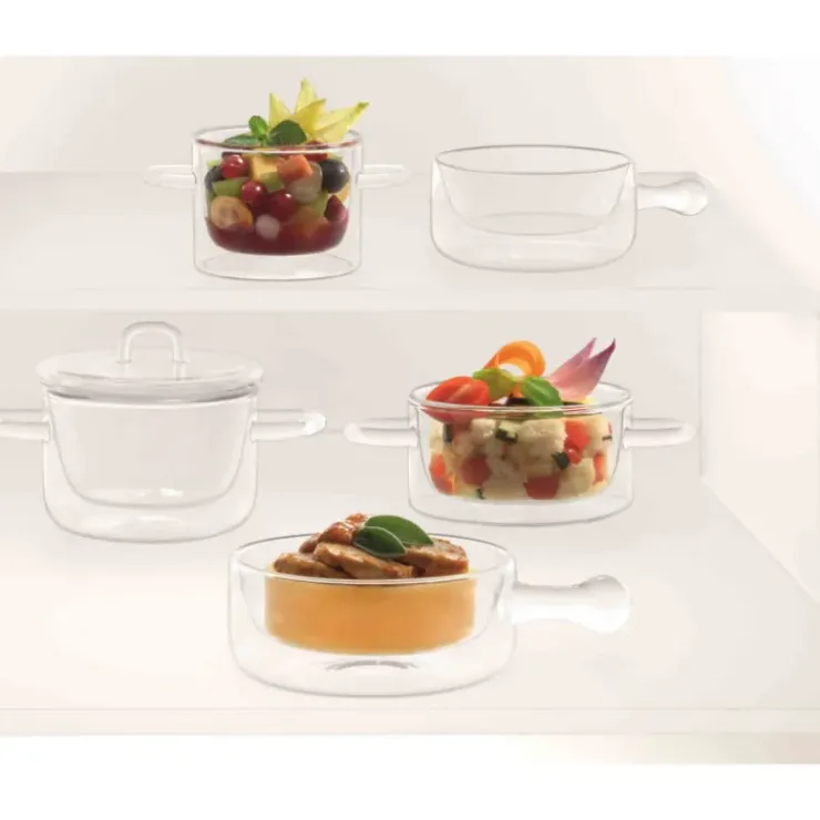 LUIGI BORMIOLI Casserole en Verre Double Paroi 25 cl (x2) THERMIC GLASS Sale
