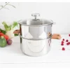 CRISTEL Casserole et Cuit Vapeur Inox Ø 20 cm Anses Olivier Biome Outlet