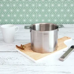 CRISTEL Casserole Haute Graduée Ø 14 cm Strate Amovible Inox Best