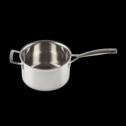 LE CREUSET Casserole Inox avec Couvercle 20 cm Online