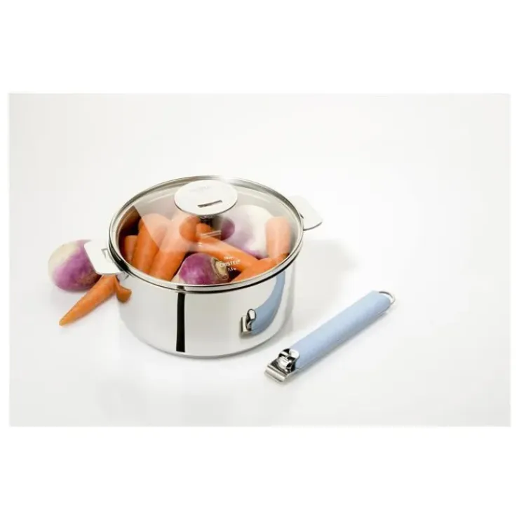 CRISTEL Casserole Mutine Ø 14 cm Manche Amovible Inox Hot