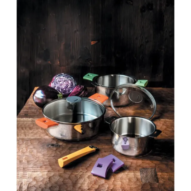 CRISTEL Casserole Mutine Ø 16 cm Manche Amovible Inox Sale