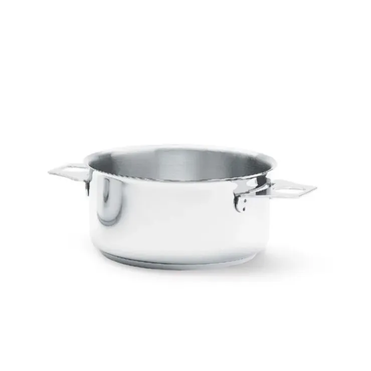 DE BUYER Casserole tout Inox sans Queue Ø 24 cm Twisty Hot