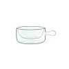 LUIGI BORMIOLI Casserole Verre Double Paroi 16 cl (x2) THERMIC GLASS New