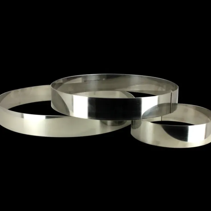 GOBEL Cercle à Entremets Inox Ø 28 cm x 3,5 cm New