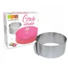 SCRAPCOOKING Cercle à Pâtisserie Extensible Inox Clearance