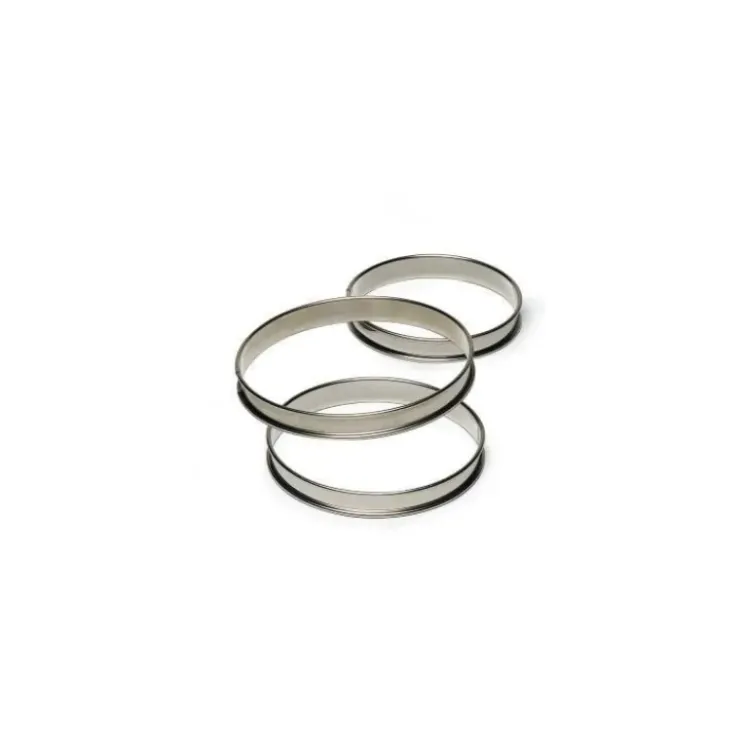 MALLARD FERRIERE Cercle à Tarte Inox 12 cm x H 2,7 cm Mallard Ferrière Discount