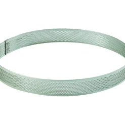 MALLARD FERRIERE Cercle à Tarte Inox Perforé Ø7 cm H.2 cm