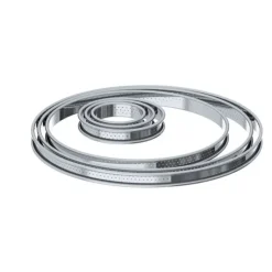 DE BUYER Cercle à Tarte perforé Ø 10 cm en Inox par Outlet