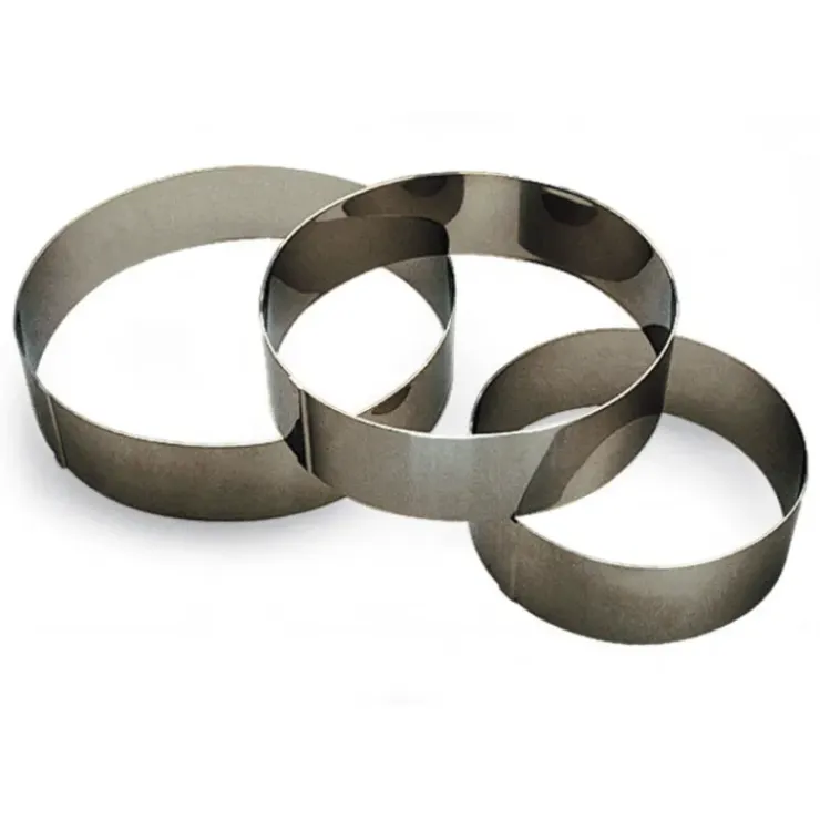 GOBEL Cercle à Vacherin Inox 12 cm x H 6 cm Outlet