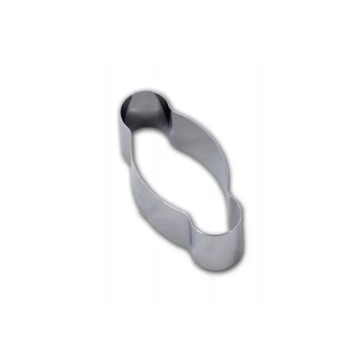 GOBEL Cercle Inox Coquille de Noël 32 x 11 cm x H 4,5 cm Discount