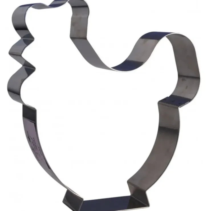 GOBEL Cercle Inox Poule 9,5 x 9 cm x H 3 cm - Découpoir New