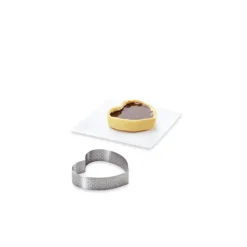DE BUYER Cercle perforé forme coeur ø 12 cm de L'école Valrhona par New