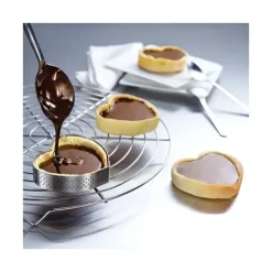 DE BUYER Cercle perforé forme coeur ø 12 cm de L'école Valrhona par New