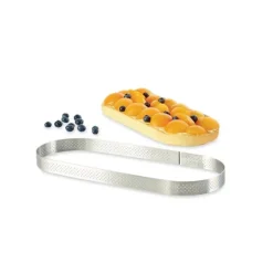 DE BUYER Cercle perforé forme Oblong 30 x 11 cm de L'école Valrhona par Outlet