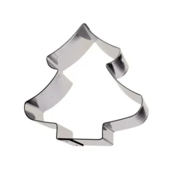 GOBEL Cercle Sapin de Noël Inox 8 x 8 cm x H 3 cm Sale