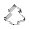 GOBEL Cercle Sapin de Noël Inox 21 x 20 cm x H 4,5 cm Best