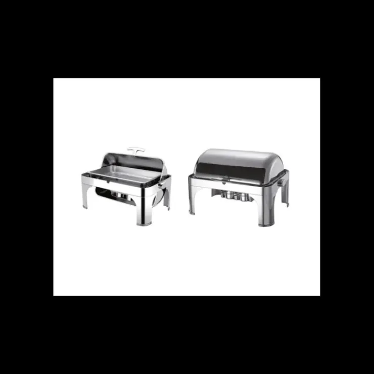 GAFIHC Chaffing Dish avec Couvercle Rotatif Roll Top pour Bac GN1/1 Clearance