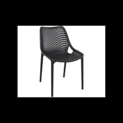 SIESTA Chaise de Jardin Empilable Air Noir Outlet