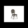 LYROSE Chaise Imitation Rotin Beige et Bois Online