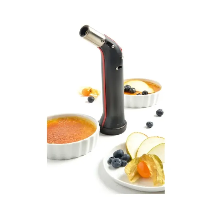 MASTRAD Chalumeau à Gaz rechargeable 22 ml Noir mat Outlet