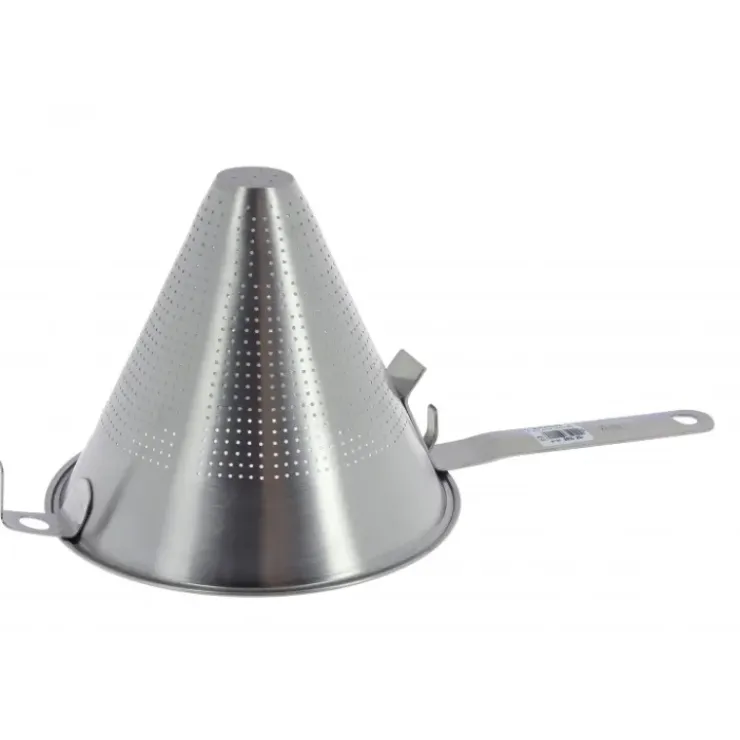 DE BUYER Chinois de Cuisine Inox Ø 10 cm x H 7,1 cm Perforation 1,5 mm