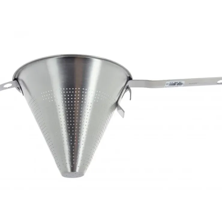DE BUYER Chinois de Cuisine Inox Ø 18,5 cm x H 16 cm Perforation 1,5 mm Hot
