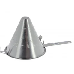 DE BUYER Chinois de Cuisine Inox Ø 18,5 cm x H 16 cm Perforation 1,5 mm Hot