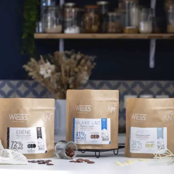 WEISS Chocolat Blanc 34% Anëo 1 kg Sale