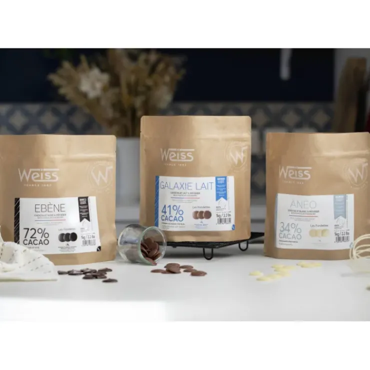 WEISS Chocolat Blanc 34% Anëo 1 kg Sale