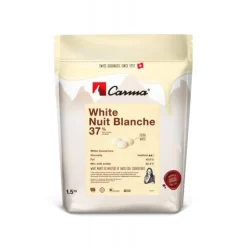 CALLEBAUT Chocolat Blanc Nuit Blanche 37% 1,5kg Carma Clearance