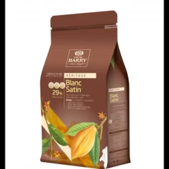 BARRY Chocolat Blanc Satin 29,2% pistoles 5 kg Outlet