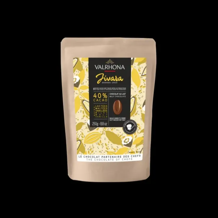 VALRHONA Chocolat de Couverture Lait Jivara 40% 250g Clearance