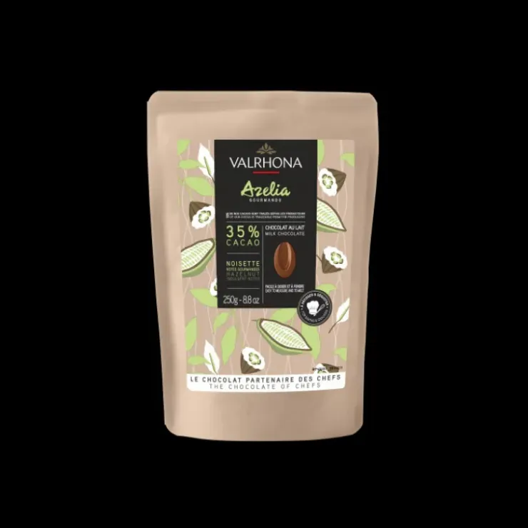 VALRHONA Chocolat de Couverture Lait Azelia 35% 250g Best