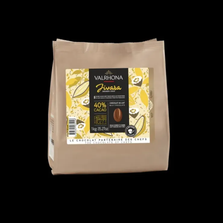 VALRHONA Chocolat de Couverture Lait Jivara 40% 1kg Online