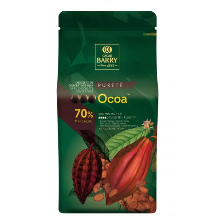 BARRY Chocolat Noir Ocoa 70% 5 kg Hot
