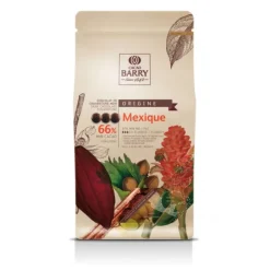 BARRY Chocolat noir origine Mexique 66% 1 kg Pistoles Best