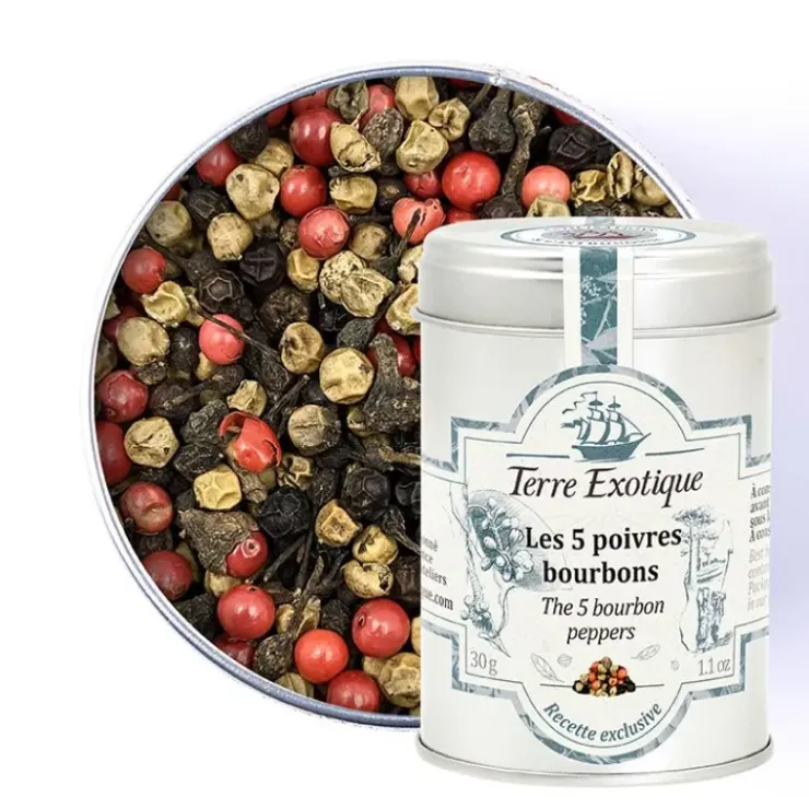 TERRE EXOTIQUE Cinq Poivres Bourbons 30 g Best